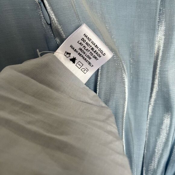 Song of Style Tucker Mini Dress in Clearwater Blue - Picture 8 of 8